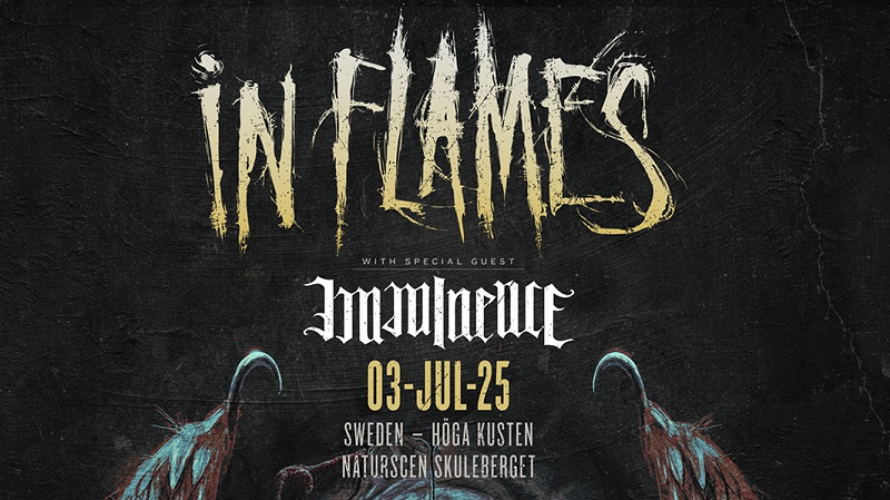 In Flames på Naturscen - bussresa